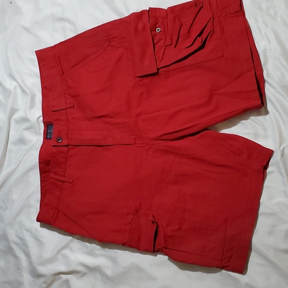 Levi's Shorts Red Levi Cargo Shorts Poshmark